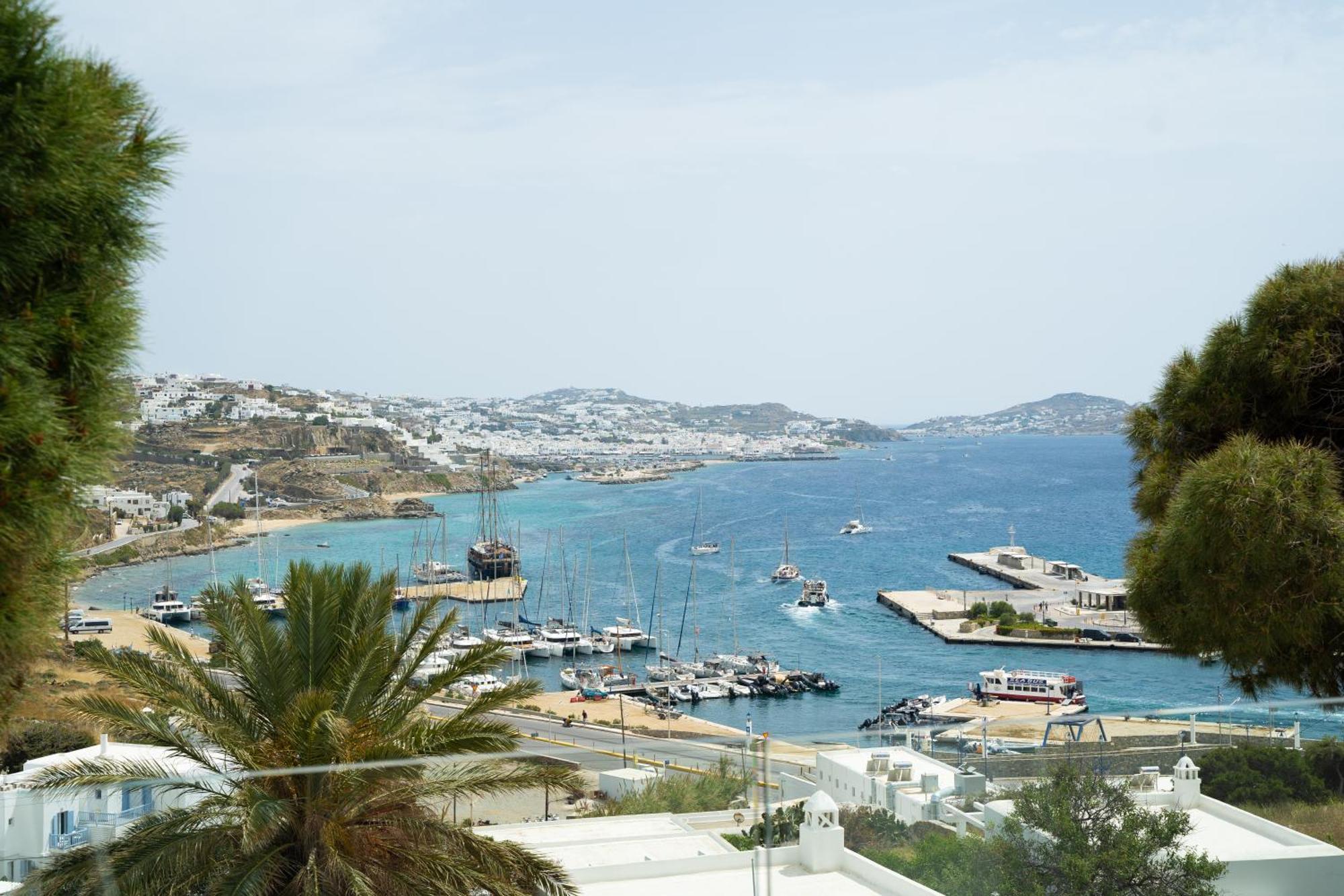 Rhenia Hotel Tourlos Dış mekan fotoğraf