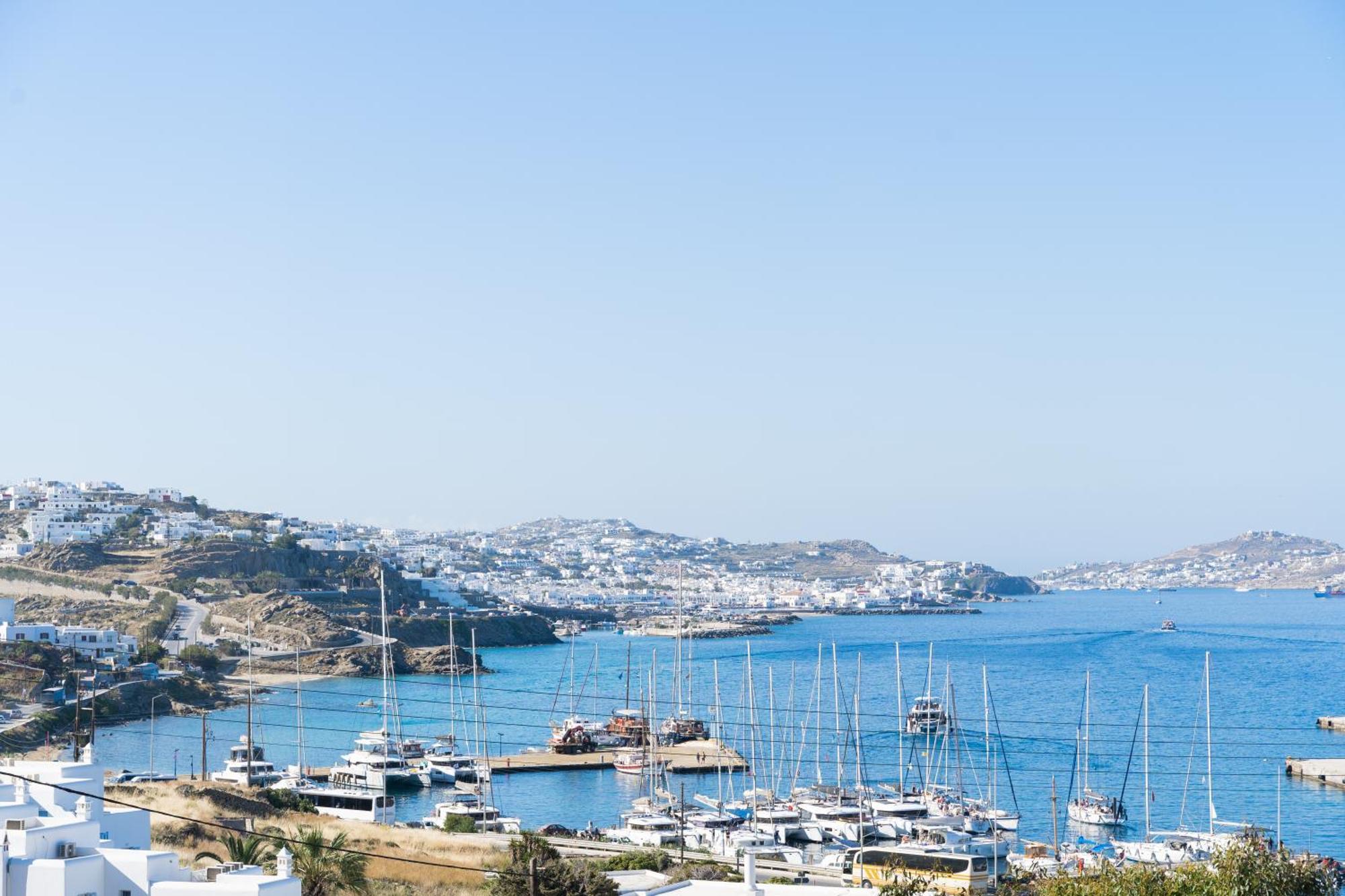 Rhenia Hotel Tourlos Dış mekan fotoğraf