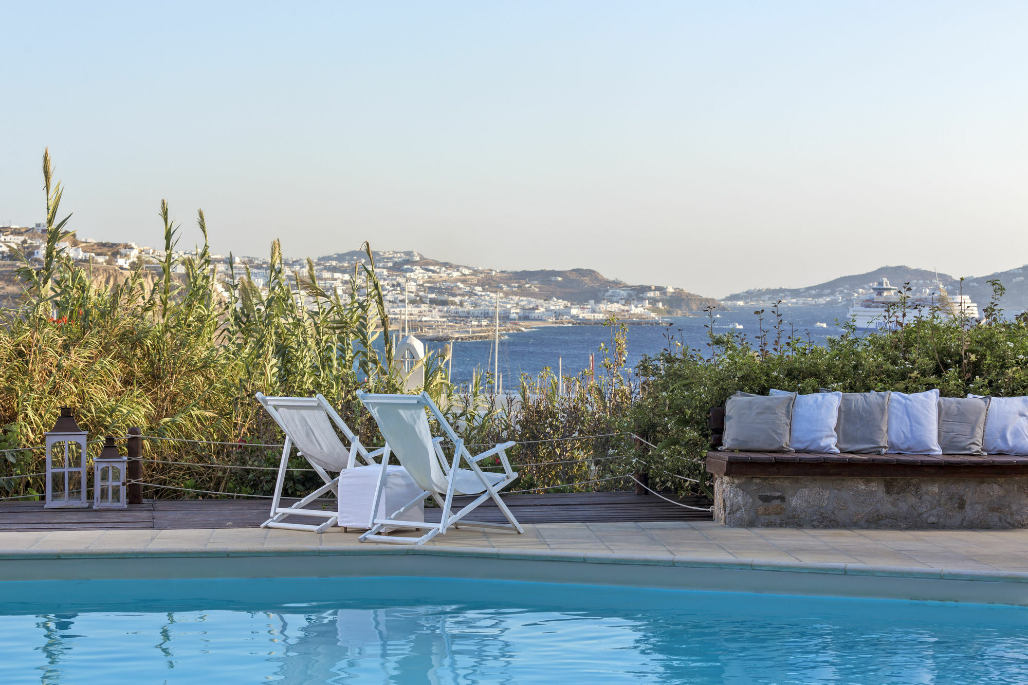 Rhenia Hotel Tourlos Dış mekan fotoğraf